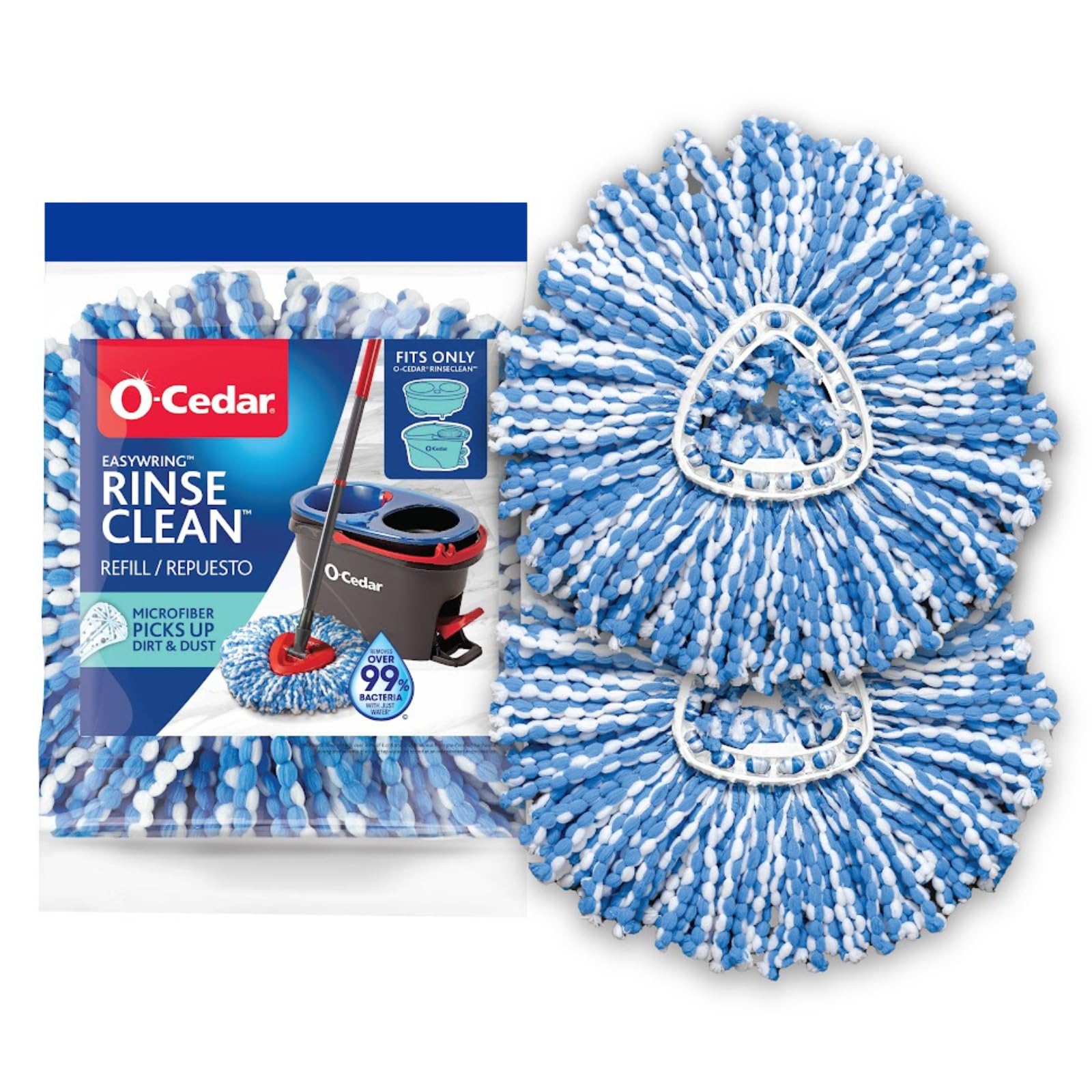RinseClean Spin Mop Head Replacement